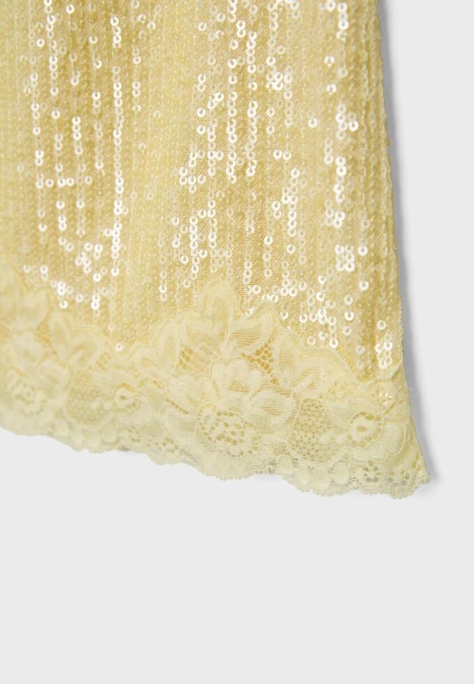 Mini gonna con paillettes