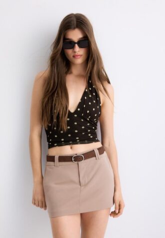 Mini Skort con cintura