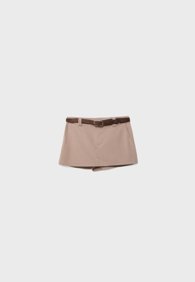 Mini Skort con cintura