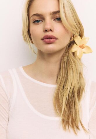 Molletta a forma di fiore