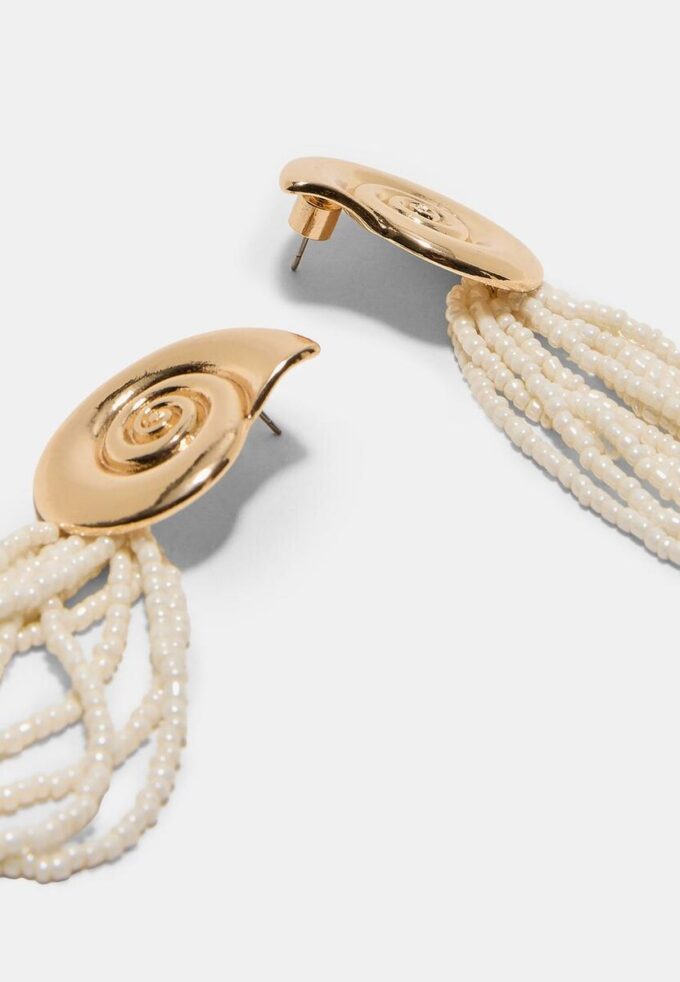 Orecchini a cascata con conchiglie