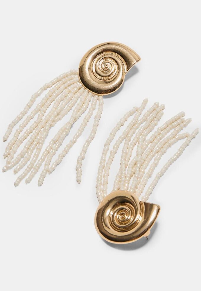 Orecchini a cascata con conchiglie