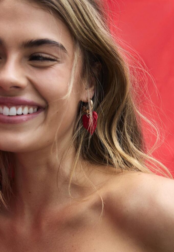 Orecchini a forma di fiore