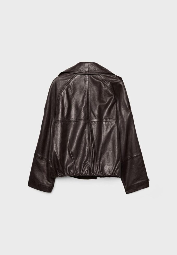 Oversize 100% pelle Trench coat Oversize 100% pelle Trench coat