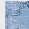 Pantaloncini in denim strappato D75 Pantaloncini in denim strappato D75