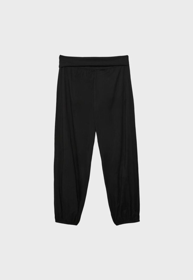 Pantaloni a palloncino con vita ribattuta