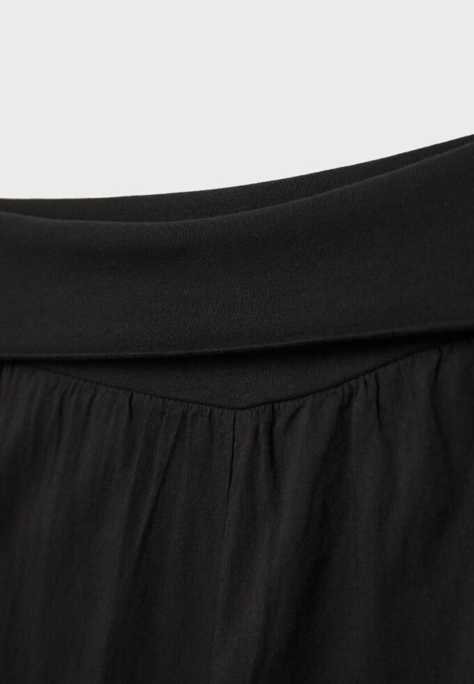 Pantaloni a palloncino con vita ribattuta