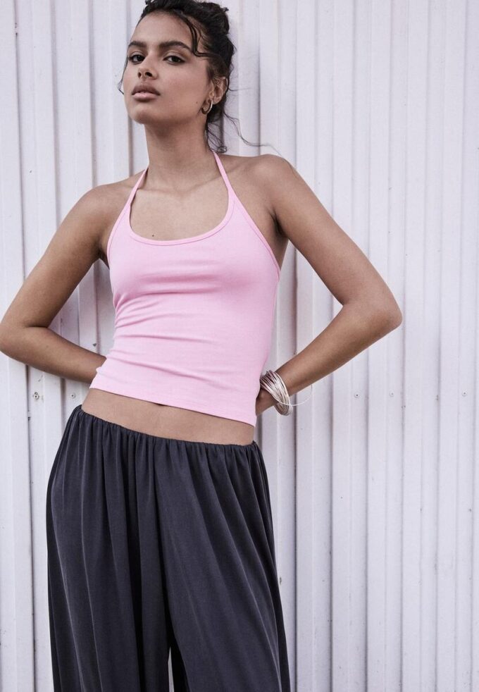 Pantaloni a palloncino fluidi Soft Touch