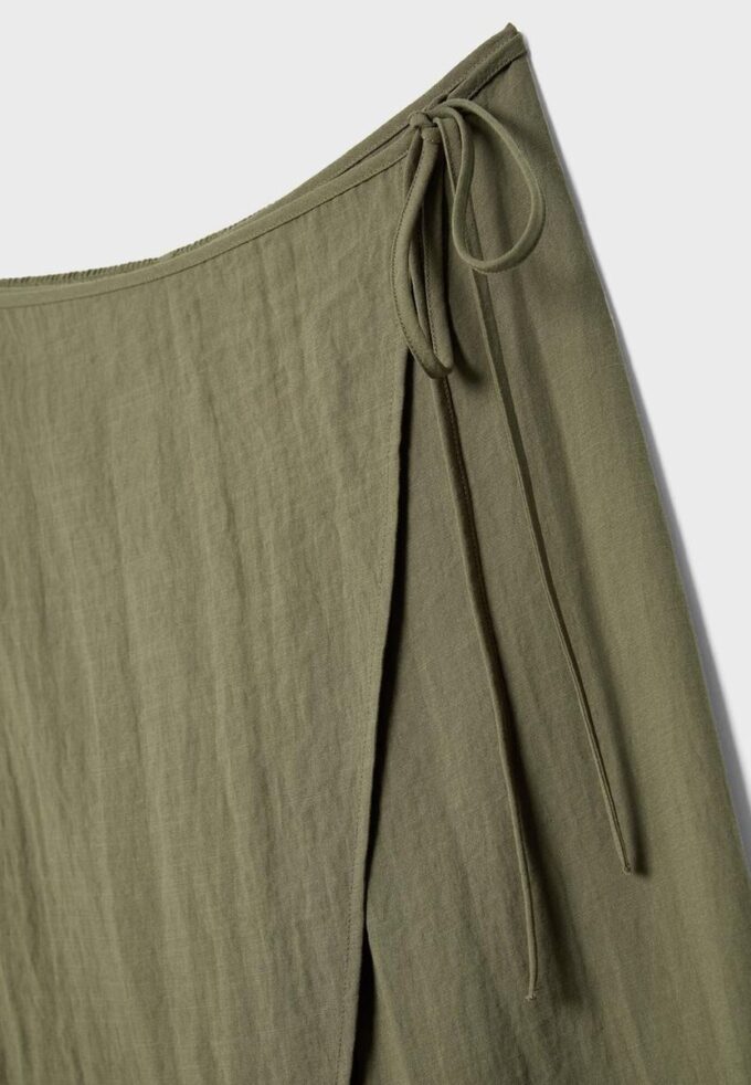 Pantaloni a portafoglio fluidi