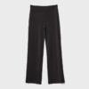 Pantaloni jogger a gamba dritta Soft Touch con dettagli a pieghe