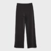 Pantaloni jogger a gamba dritta Soft Touch con dettagli a pieghe