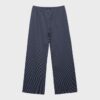Pantaloni jogger a gamba larga a righe