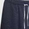 Pantaloni jogger a gamba larga a righe