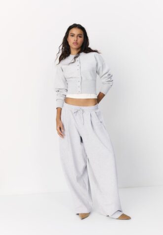 Pantaloni jogger a palloncino con pinces Pantaloni jogger a palloncino con pinces