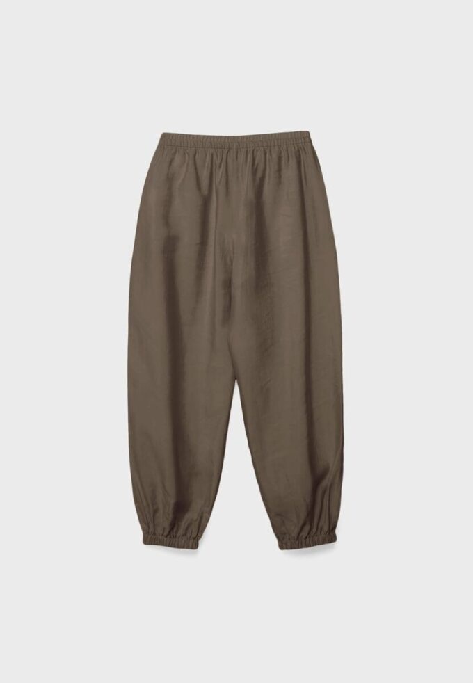 Pantaloni sarouel in lyocell Pantaloni sarouel in lyocell