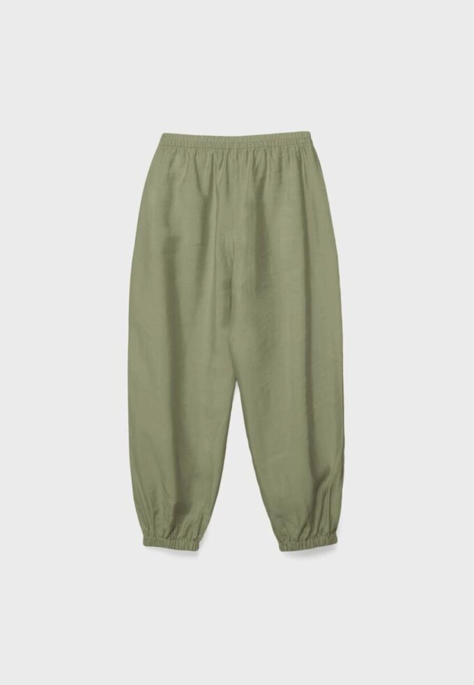 Pantaloni sarouel in lyocell Pantaloni sarouel in lyocell