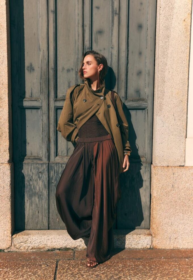 Pantaloni Sarouel super voluminosi Pantaloni Sarouel super voluminosi