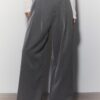 Pantaloni sartoriali Wide Leg con pinces Pantaloni sartoriali Wide Leg con pinces