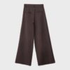 Pantaloni sartoriali Wide Leg con pinces Pantaloni sartoriali Wide Leg con pinces