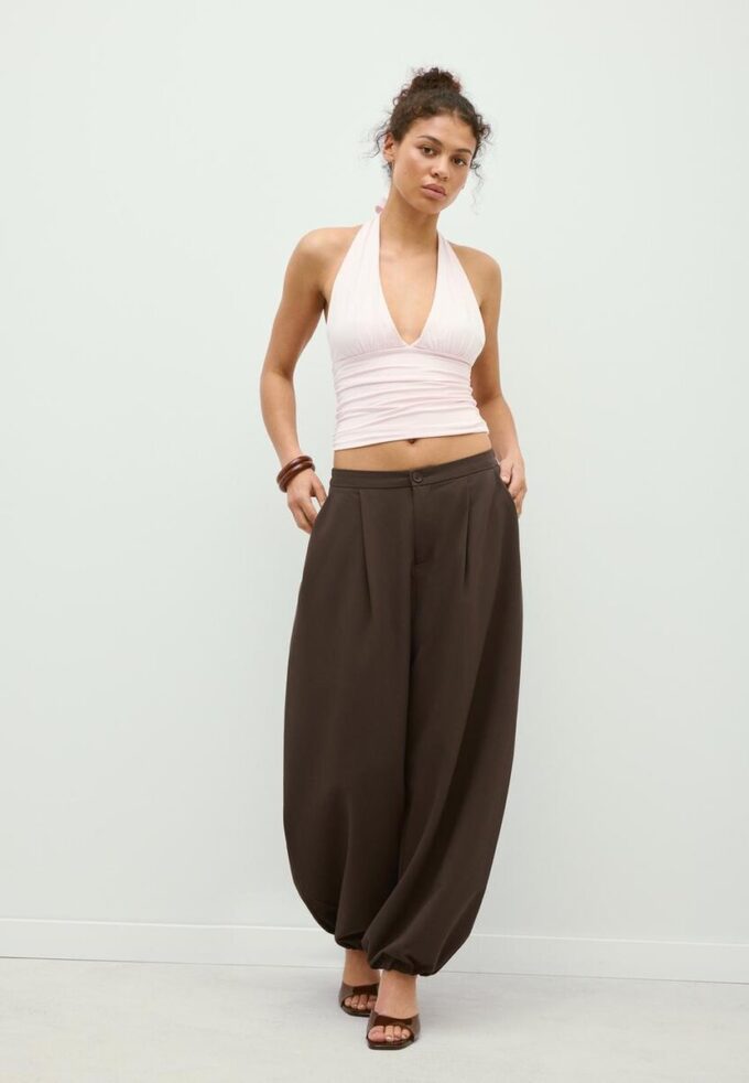 Pantaloni Smart Balloon Fit Pantaloni Smart Balloon Fit