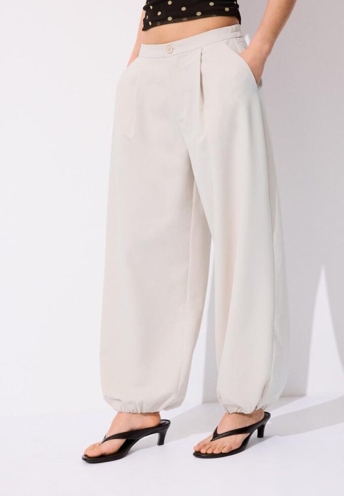 Pantaloni Smart Balloon Fit Pantaloni Smart Balloon Fit