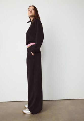 Pantaloni Soft Touch con pinces