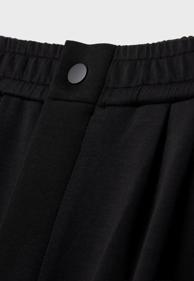 Pantaloni Soft Touch con pinces