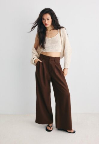 Pantaloni super larghi regolabili