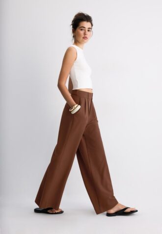 Pantaloni super larghi regolabili