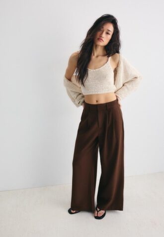 Pantaloni super larghi regolabili