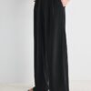 Pantaloni Wide Leg con dettaglio fibbia Pantaloni Wide Leg con dettaglio fibbia