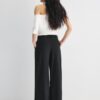 Pantaloni Wide Leg con dettaglio fibbia Pantaloni Wide Leg con dettaglio fibbia