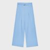 Pantaloni Wide Leg con dettaglio fibbia Pantaloni Wide Leg con dettaglio fibbia