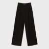Pantaloni Wide Leg con dettaglio fibbia Pantaloni Wide Leg con dettaglio fibbia