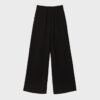 Pantaloni Wide Leg con dettaglio fibbia Pantaloni Wide Leg con dettaglio fibbia
