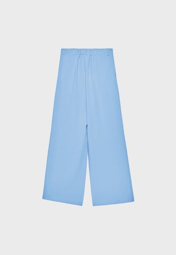 Pantaloni Wide Leg con dettaglio fibbia Pantaloni Wide Leg con dettaglio fibbia