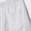 Pantaloni Wide Leg in tessuto felpato con bordino Pantaloni Wide Leg in tessuto felpato con bordino