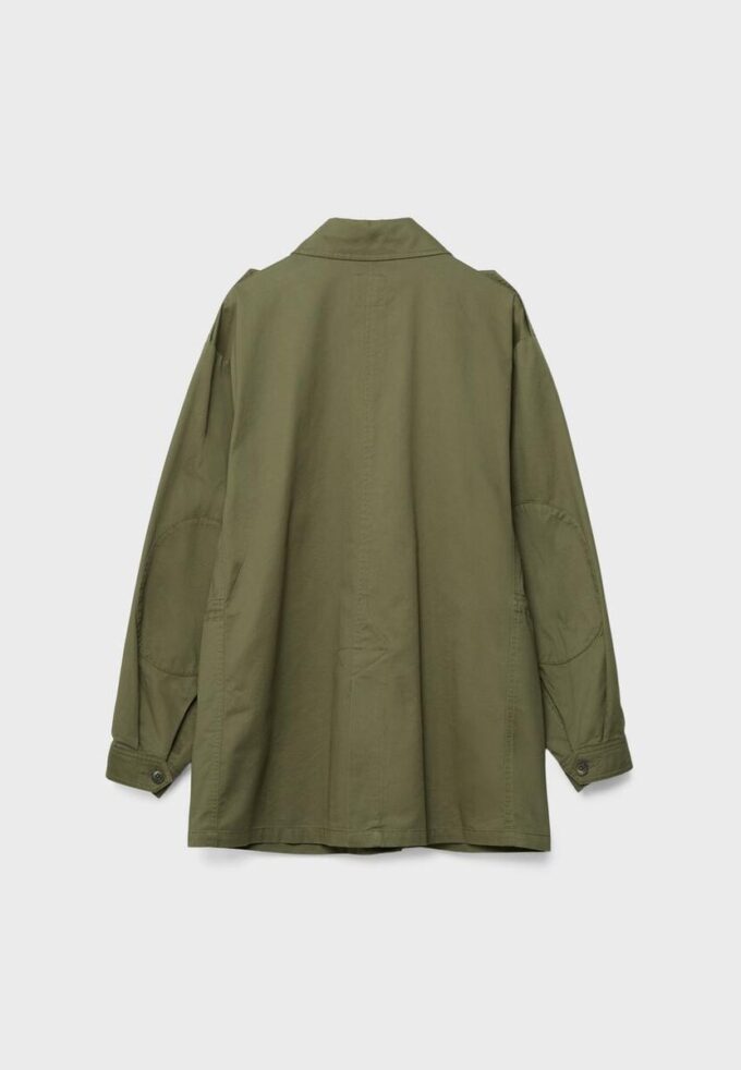 Parka in cotone con tasche