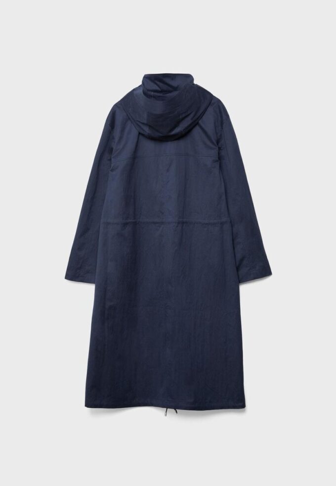 Parka lungo e fluido Parka lungo e fluido