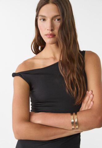 Polsino testurizzato