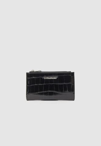 Portafoglio basic effetto coccodrillo