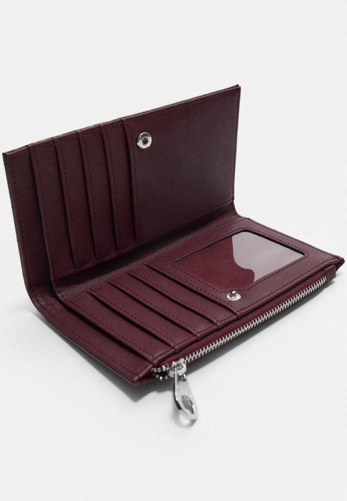 Portafoglio Basic in simil coccodrillo Portafoglio Basic in simil coccodrillo