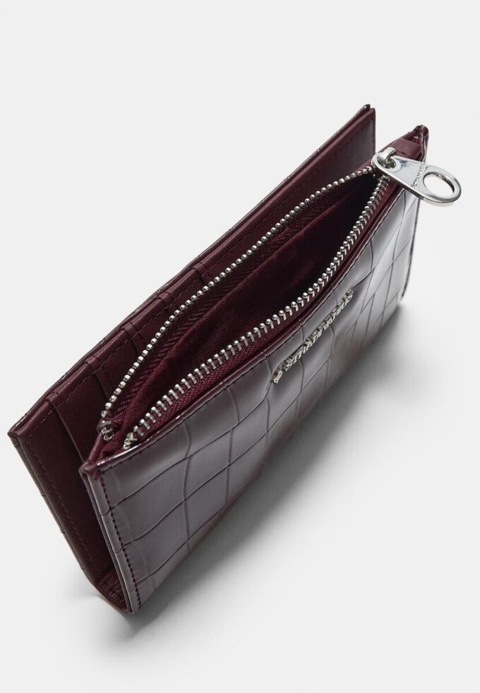 Portafoglio Basic in simil coccodrillo Portafoglio Basic in simil coccodrillo