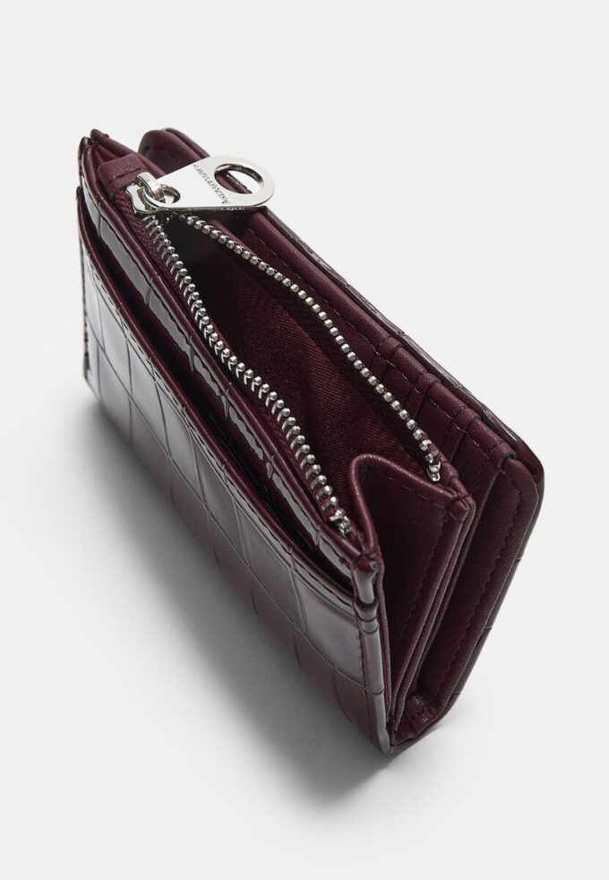 Portafoglio in finta pelle di coccodrillo