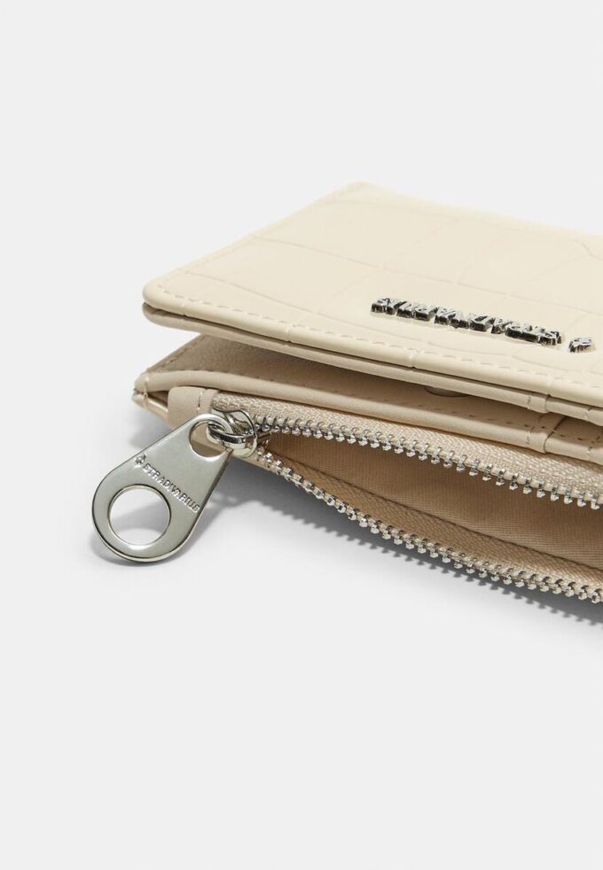 Portafoglio in finta pelle di coccodrillo