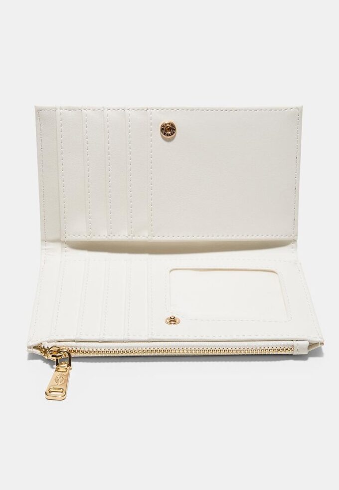 Portafoglio lungo in pelle Saffiano