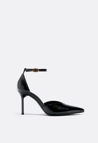 Scarpe col tacco in pelle