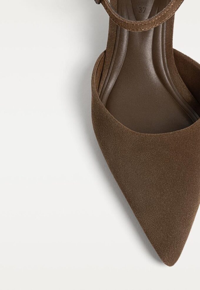 Scarpe col tacco in pelle