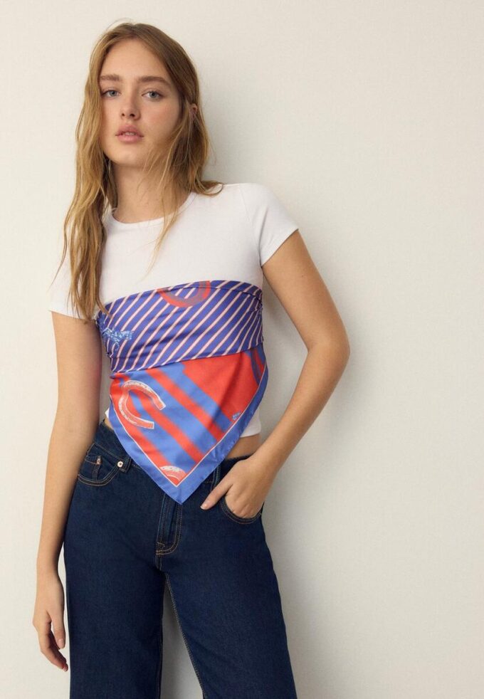 Sciarpa a ferro di cavallo