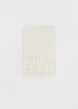 Sciarpa in filato spazzolato